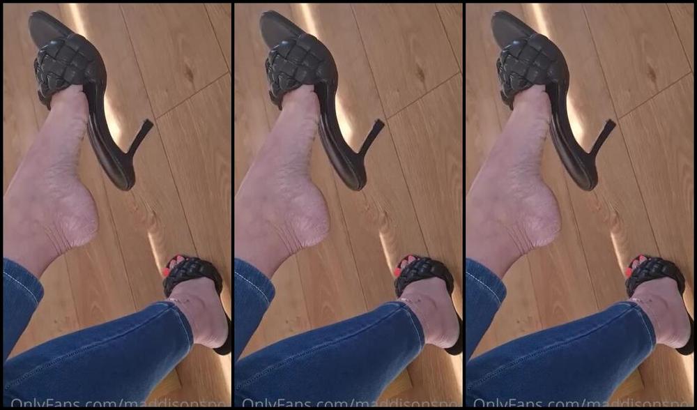 Maddison Spoilt Nicknamed Maddisonspoilt Onlyfans Mules Monday Shoe Dangle