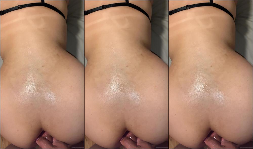 Kittynbeast Hardcore Anal And Anal Creampie Watch A Huge Load Of Cum Gush Out Of My Ass