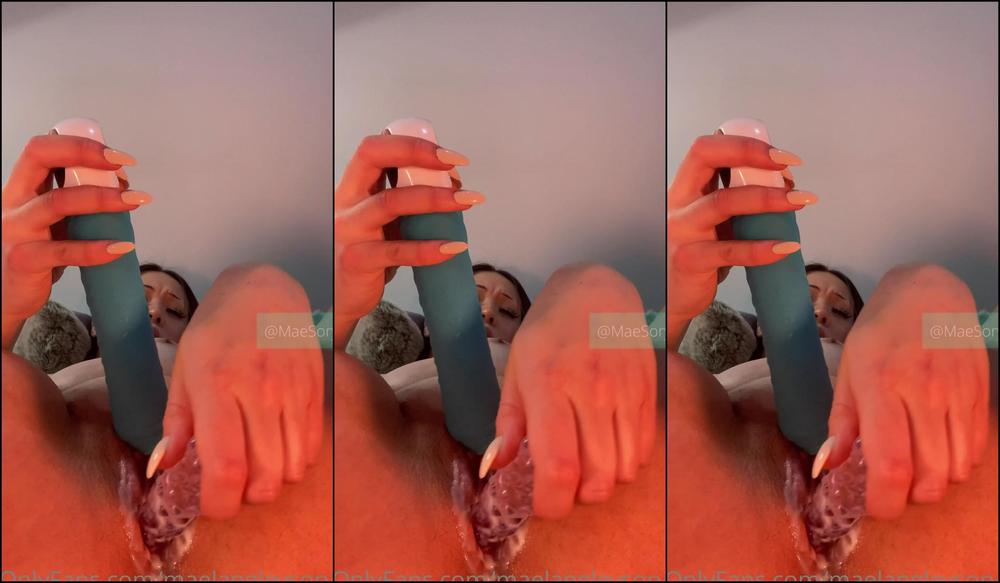 Maelangleysoryu K Creamy Asf Glass Dildo Fucking And Squirting Over Stimulation With Vibe