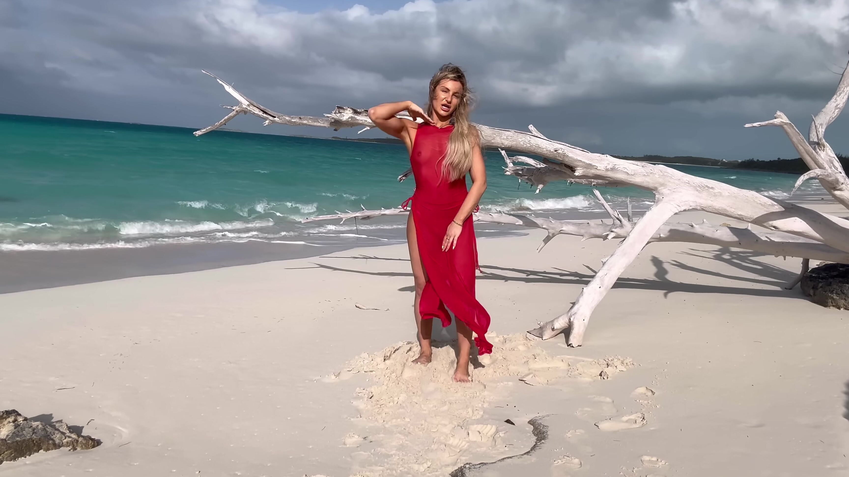 K Transparent Dresses Try On Haul In Paradise Taylor Skully Try On X B Kb Ooxc