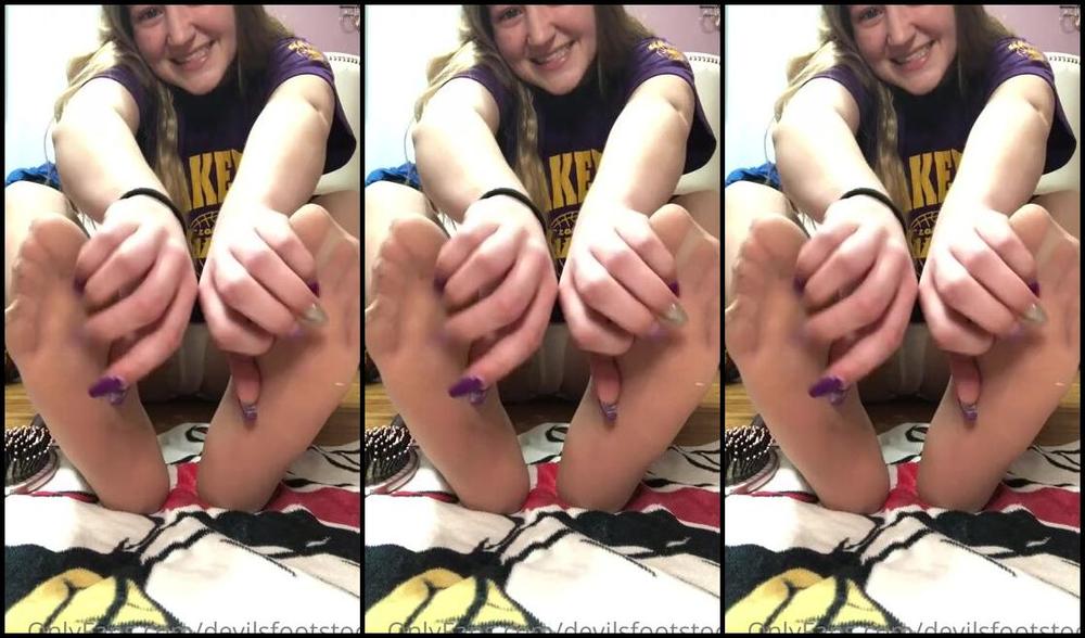 Devilsfootstool Onlyfans Instagram Model Twinkletoes365 Does Self Tickle Custom