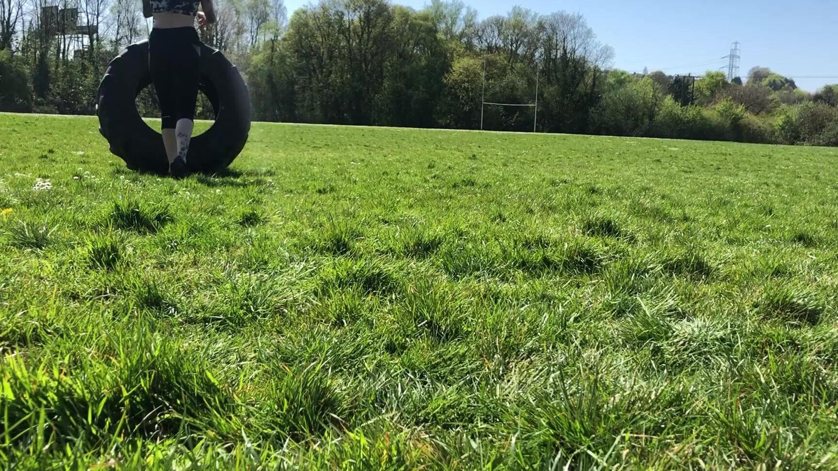 Miss Ruby Marks Fitness Voyeur Flipping Tina