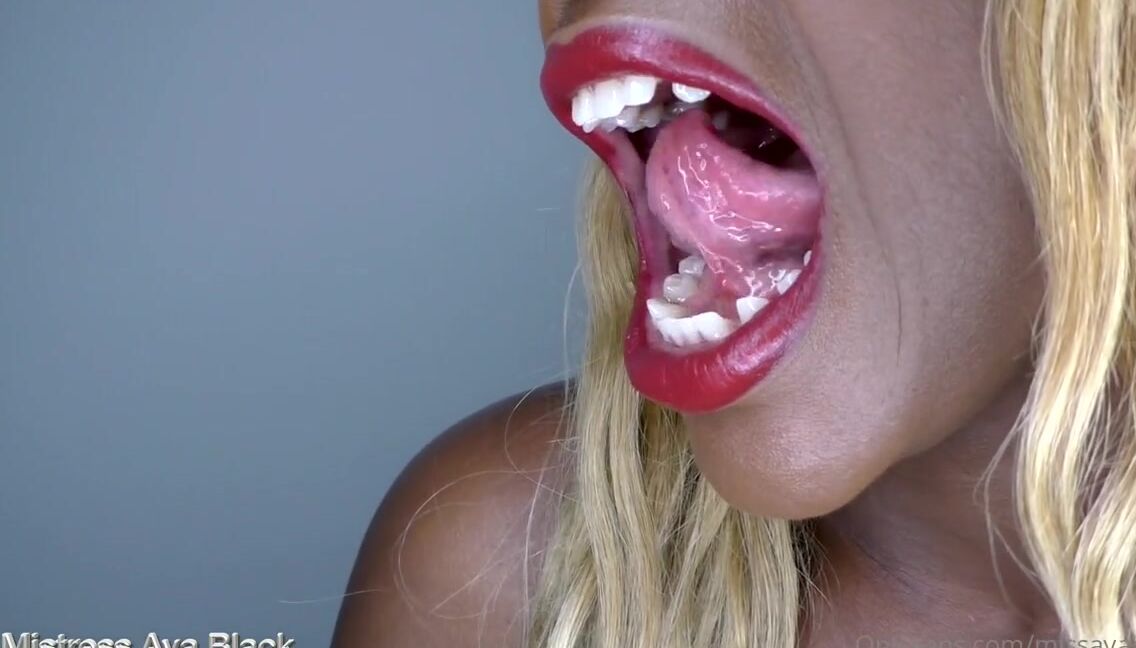 Missavablack Onlyfans One Long Sexy Tongue Does A Sexy Drool Dance With Delicious Slow Motion Tease And Repeat