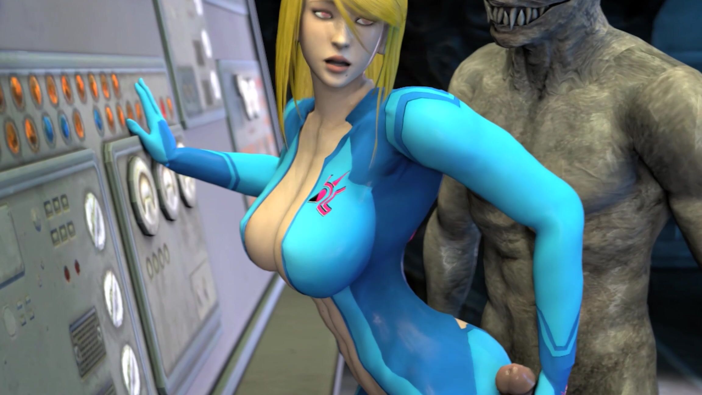 Samus Is The Queen Of Cum 2