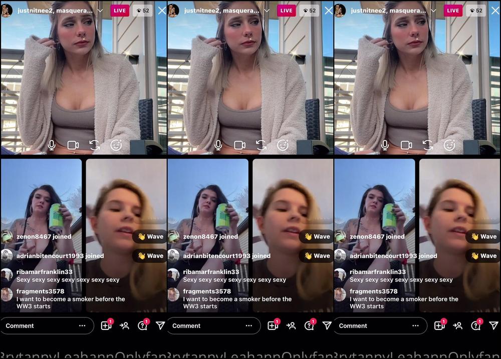 Justnitnee Did You Catch The Amazing Live Today With My Two Smoking Friends If Not Here S A Small