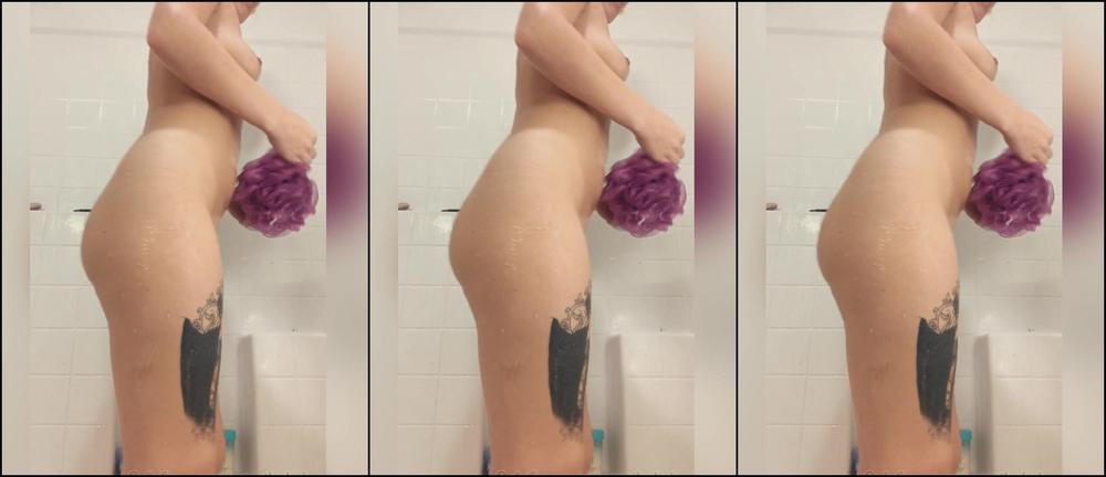 Sweetbabyk Sunday Bumday First Shower Video With My Pivo It S So Nice Not Having To Worry