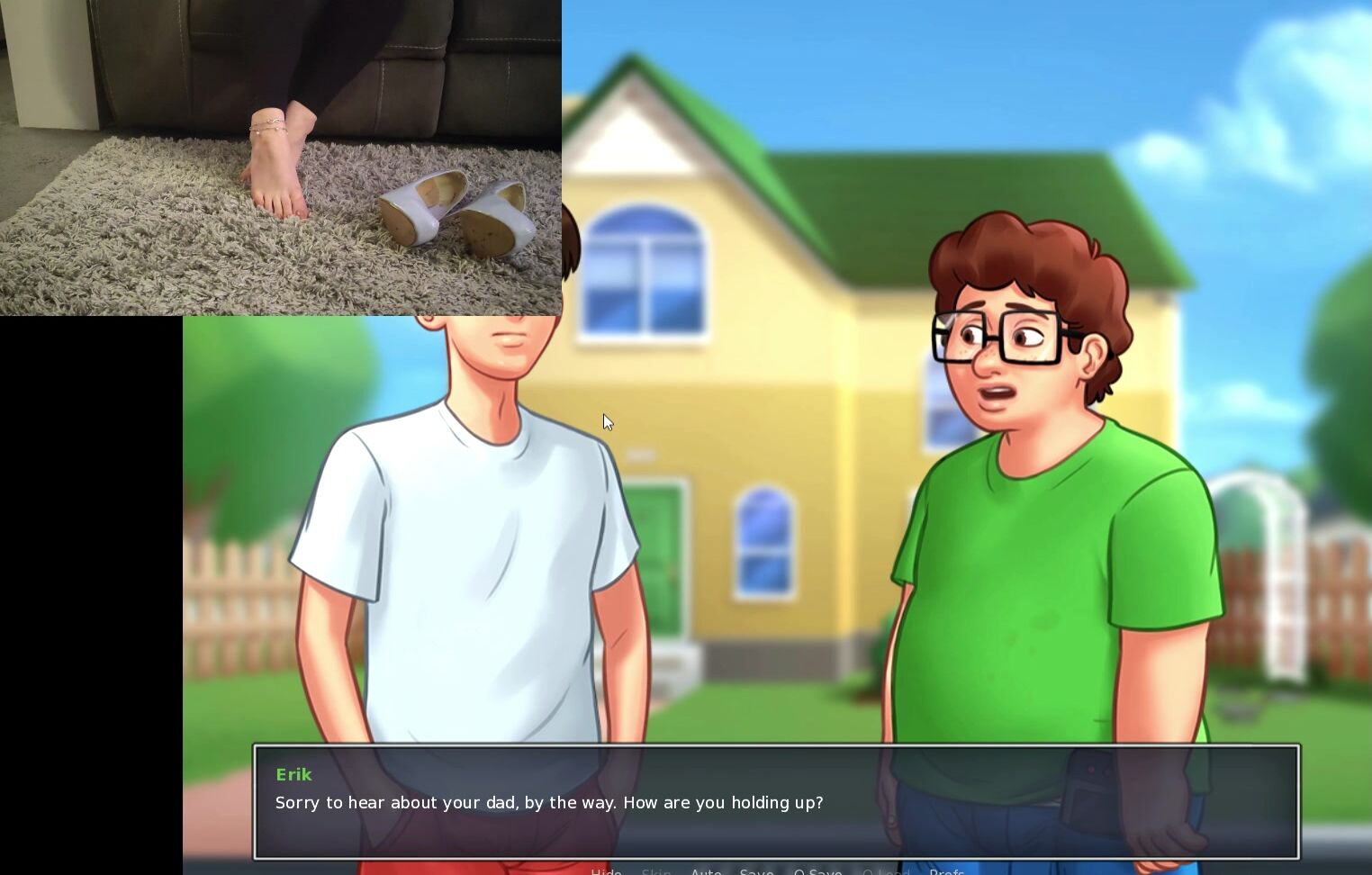 Kayties Feet Summertime Saga Part With Feet Cam