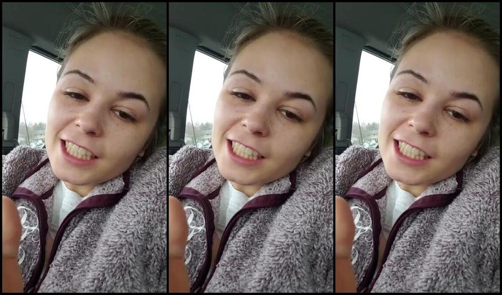 Tays Toes Nicknamed Taystoes 03 04 2020 Onlyfans Video A Man Saw Me Showing My Feet Off On My Dash In The Dr