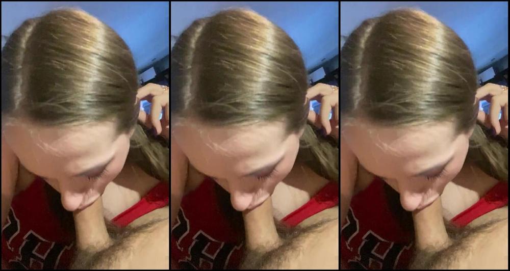 Katy Milligan QUICK BLOWJOB WHILE FRIENDS SMOKE ON THE BALCONY Pornhub