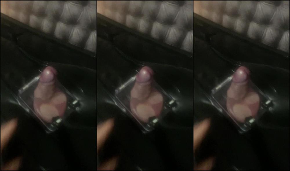 Lady Dark Angel Few Clips Of The Vac Bed And Crushed Balls Today