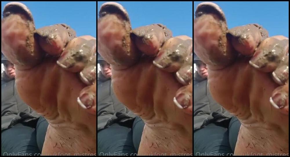 Ukfoot Mistress Onlyfans Glorious Mud Whos Going To Clean Them Forp
