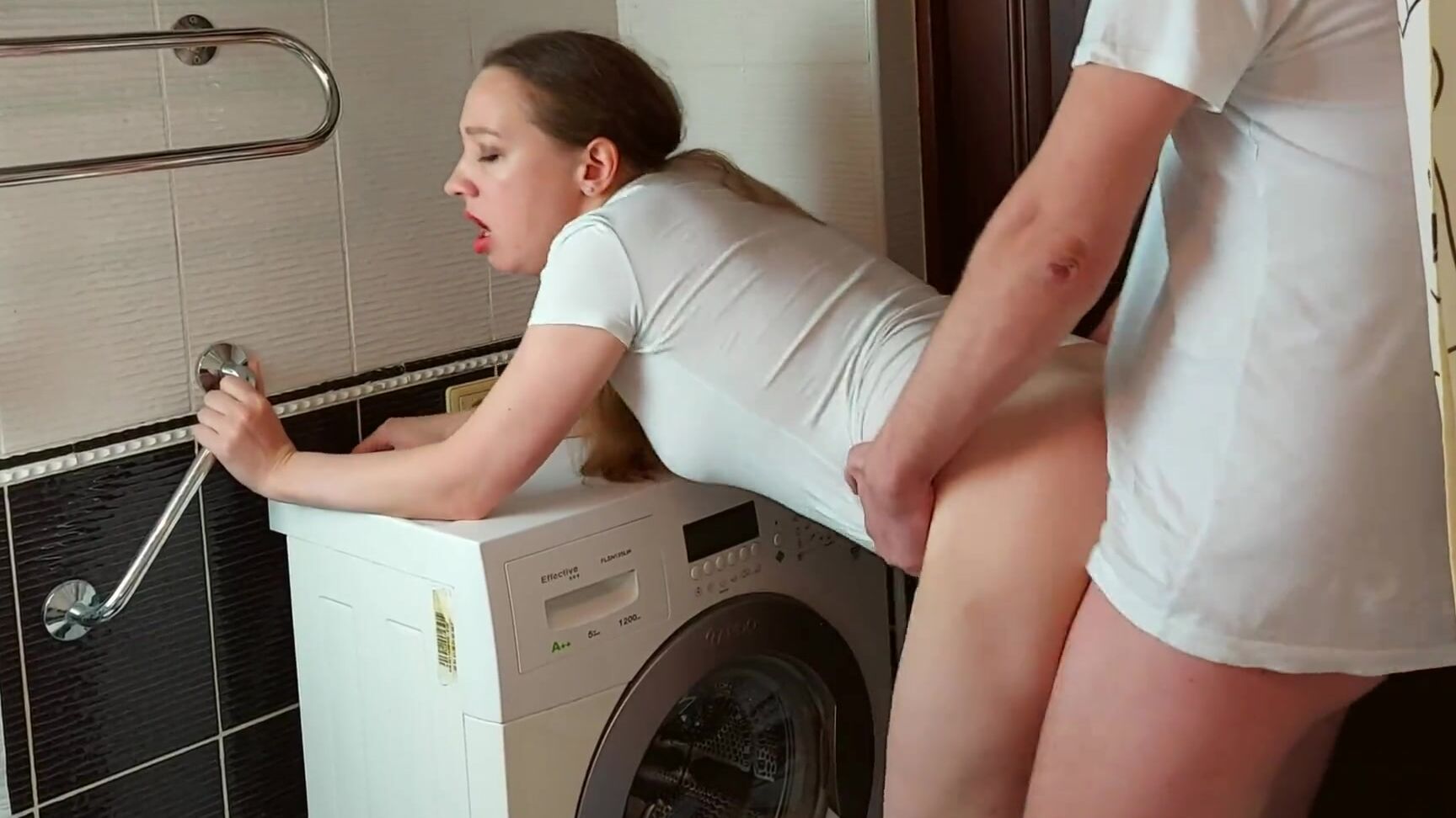 NataSweet Step bro accidentally entered in toilet and caught stepsister masturbate! Risky taboo sex creampie Pornhub