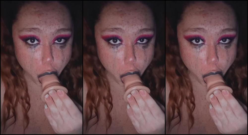 Unicornglitteryblood 3527805204 10 17 2024 I Look Good When My Makeup And Face Are Ruined Drooling All Over Myself My Lipstick