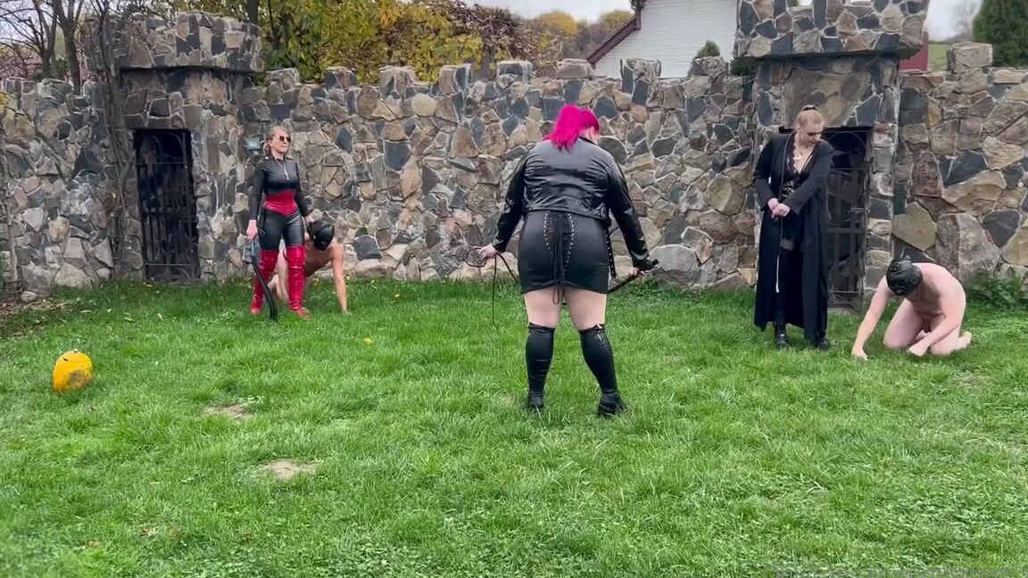 Mistress Zeida Onlyfans Video Femdom Boot Camp At Bdsm Fortress 1