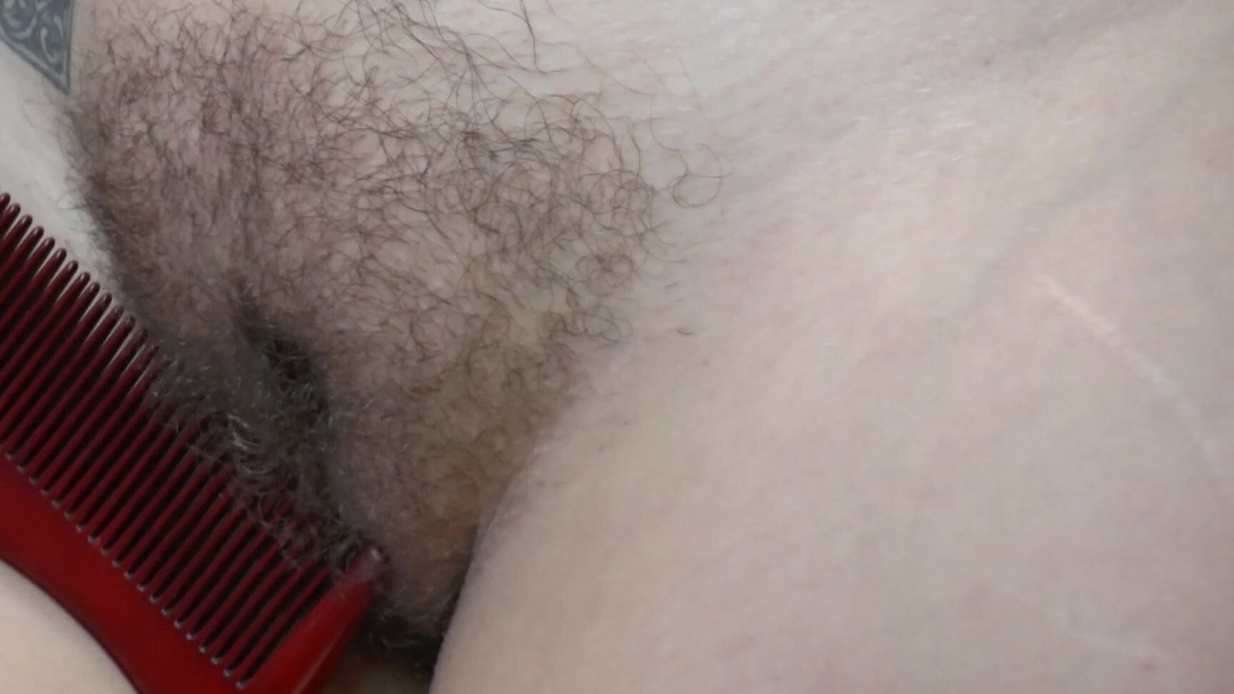 Bad Dolly Combing My Hairy Bush