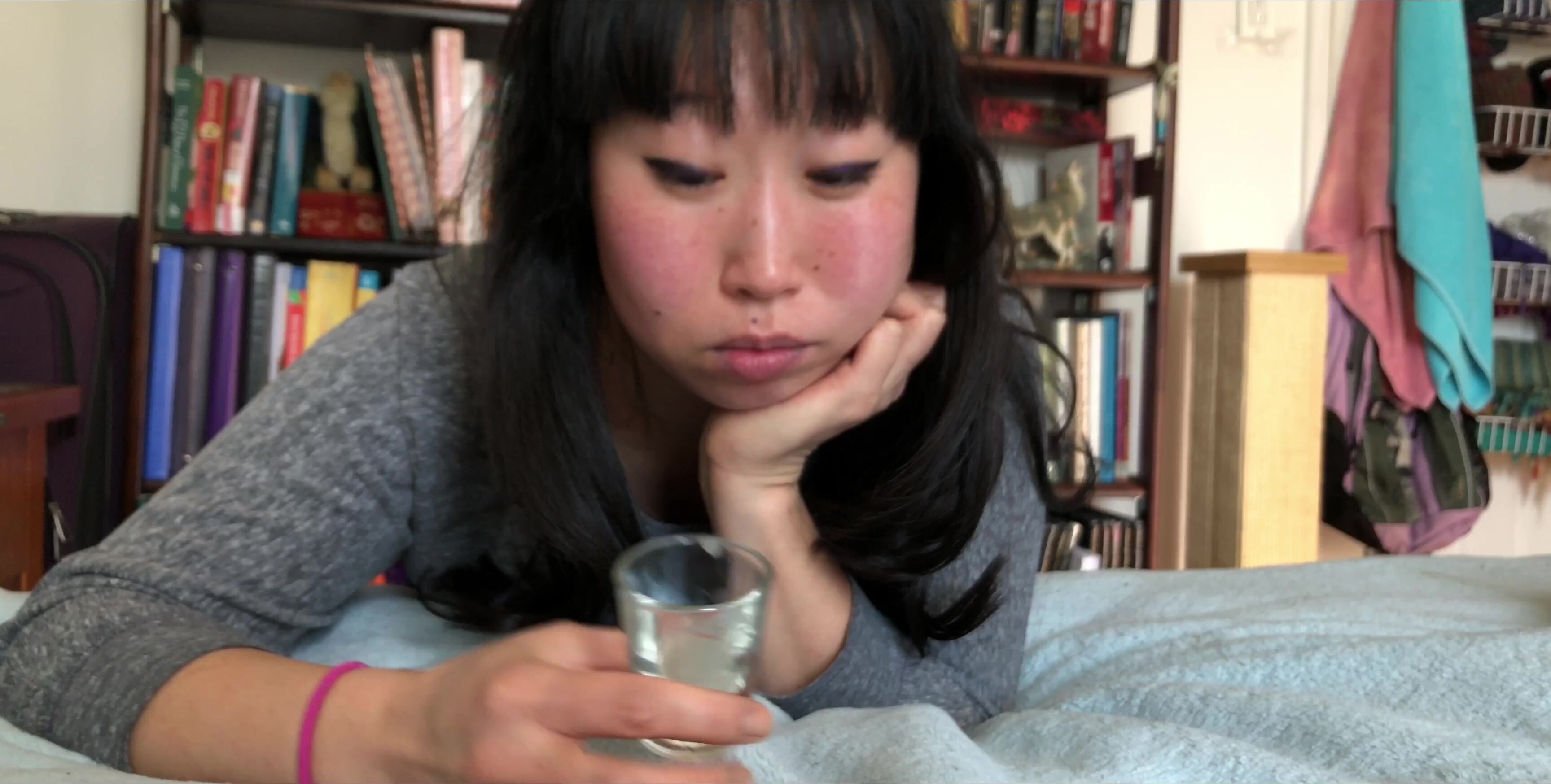 Asian, Cum Play, Cum Swallowers, Silly Sluts, Slut Training asian cumdump cum from a shot glass ManyVids
