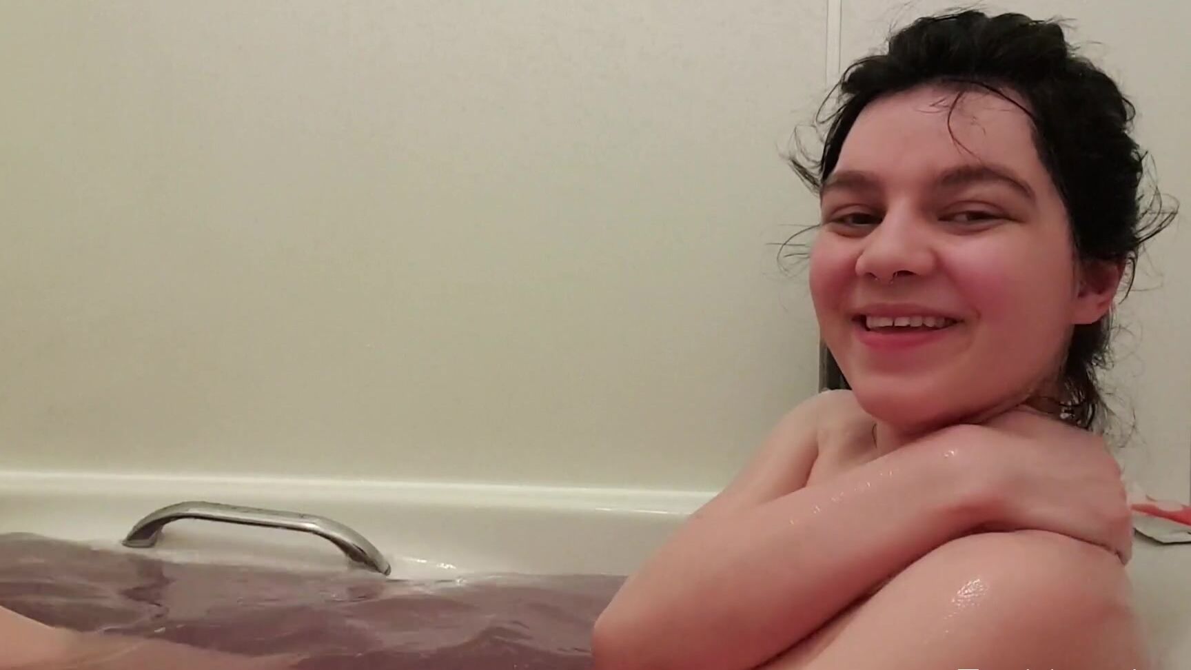 Eve Apple Watch Me Bathe Soothing Music In The Background I Also Have A Quick Orgasm Near The End