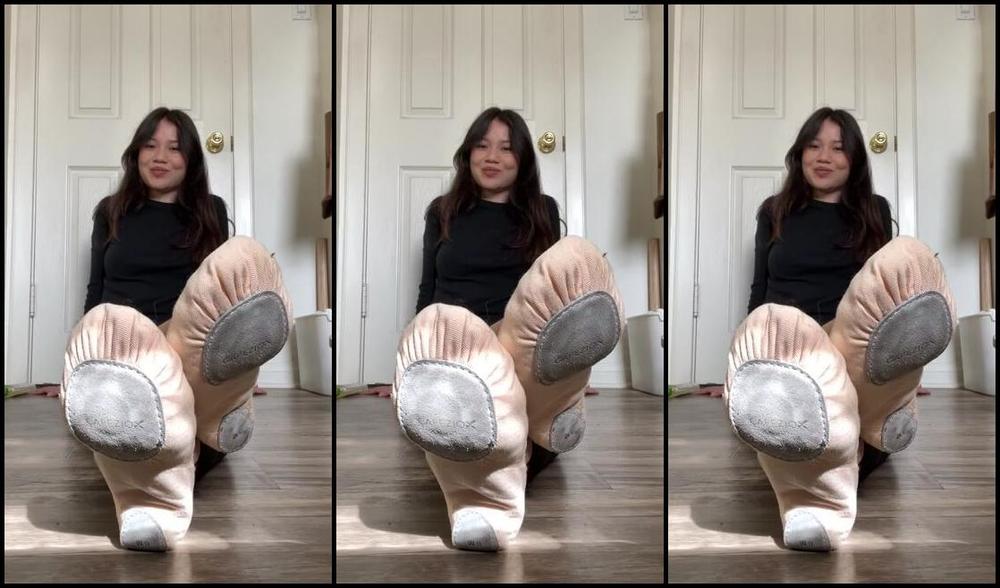 Mila Ballet Soles Aka Asianballetsoles Onlyfans Have You Ever Wondered How I Break In A New Pair Of Ballet Shoes Before Practice Let Me Show You