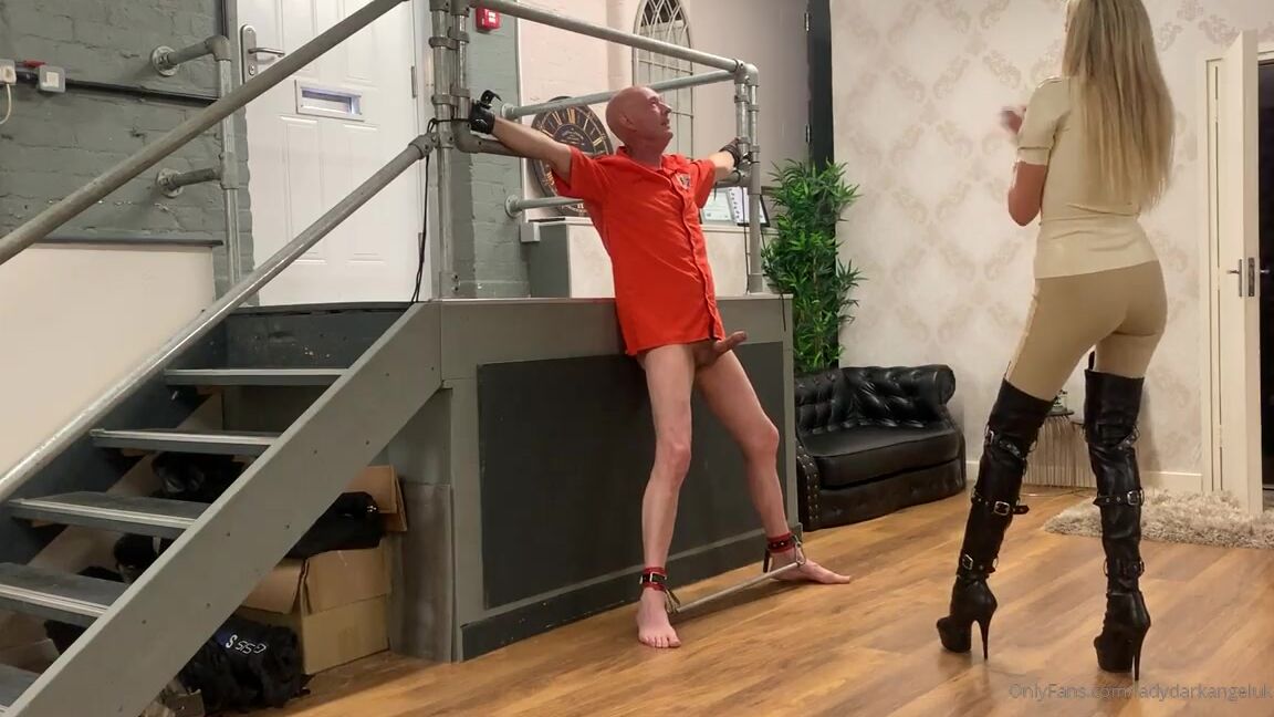 Lady Dark Angel Another Little Ball Busting Teaser