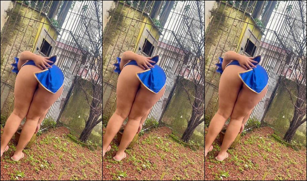 Annacutiepiie 3494760491 09 25 2024 Chunli Without Panties In The Garden Hoping No One Saw Me Doing That Chunli Sem Calcinha