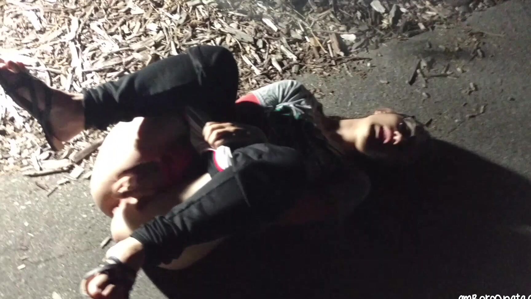 Public Blowjob, Public Flashing, Public Nudity, Public Outdoor amber sonata nightime fingering on public pathway ManyVids