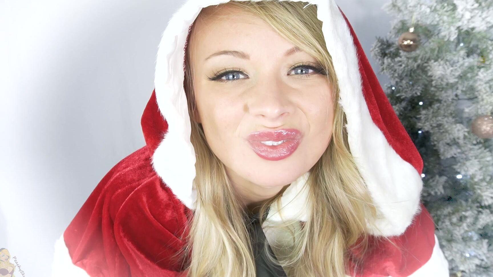 "PeachySkye" christmas, cock tease, tease & denial Peachy s Naughty List Tease and Denial Manyvids
