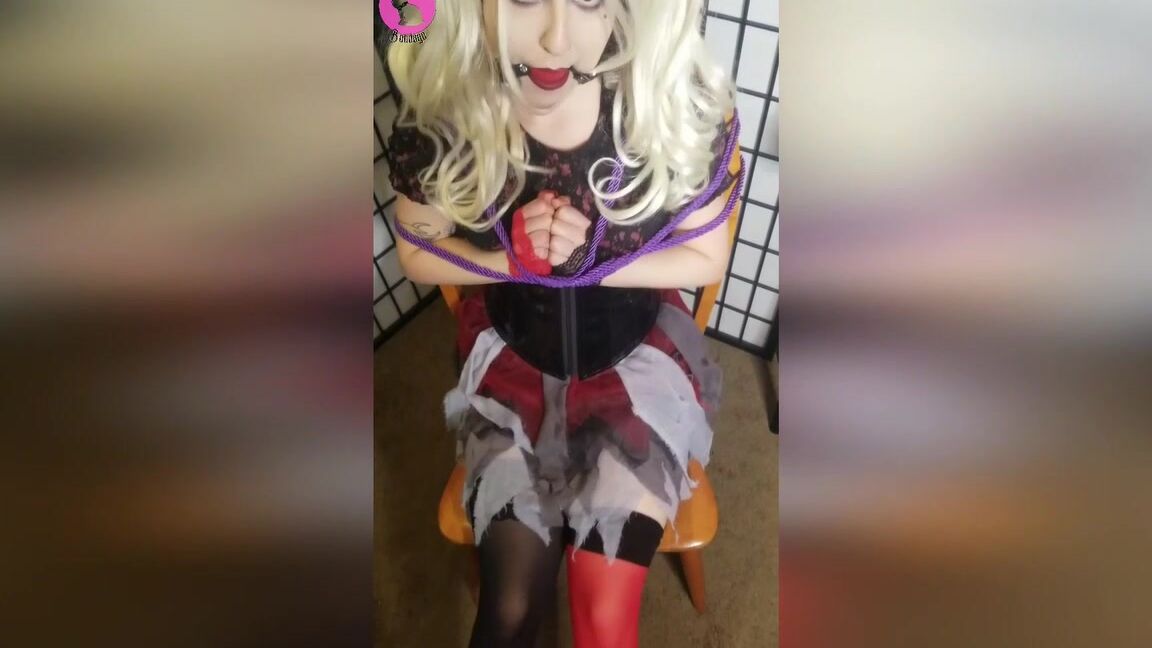 Struggling, Ballgagged, Tickling, Foot Tickling harley struggling and tickled ManyVids