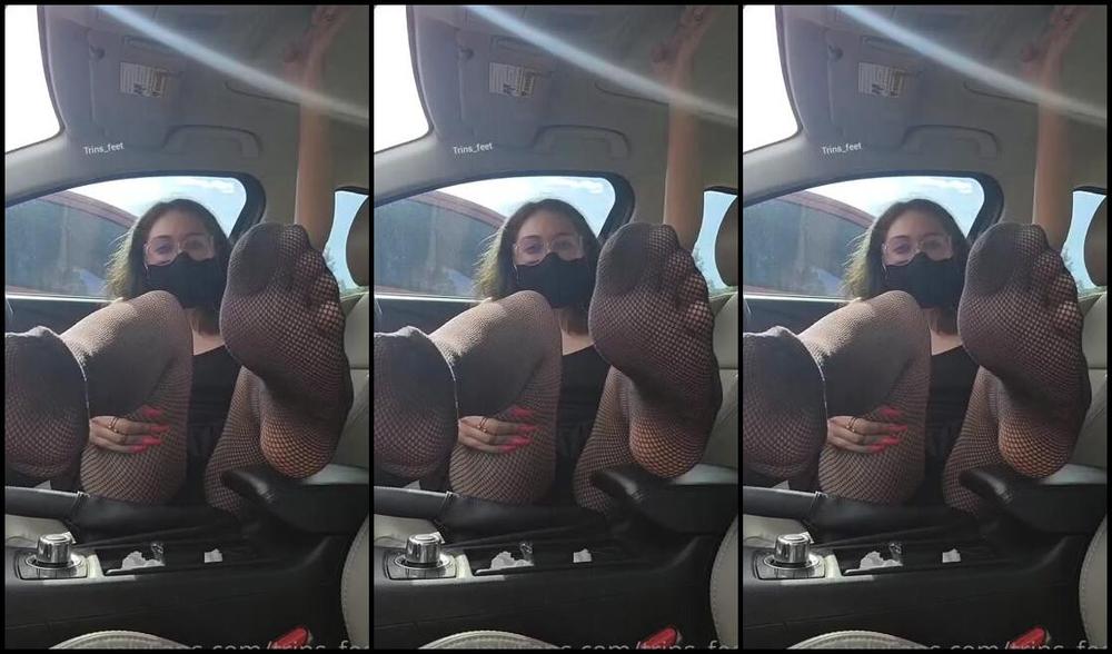 Mistress Trina Nicknamed Trins Feet 05 27 2021 Onlyfans Video Im Your Uber Driver And Make You Suck My Toes For Payment