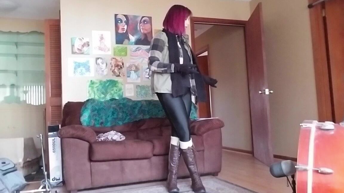 Nina Crowne - Spandex Catsuit Tease ManyVids