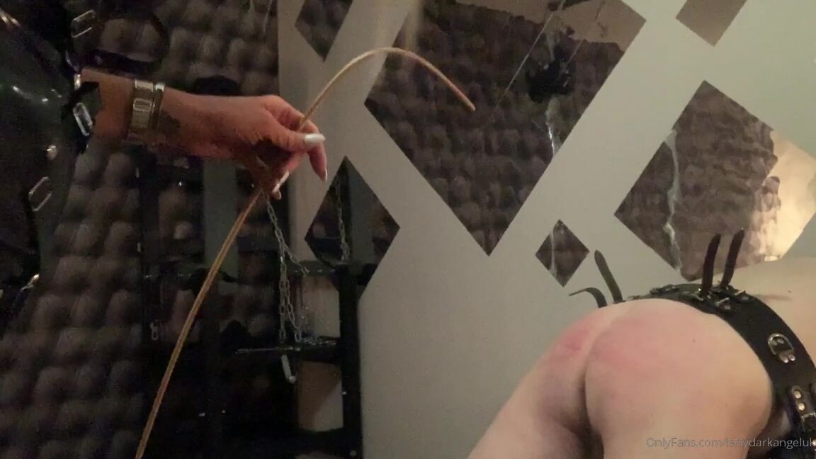 Lady Dark Angel Clip From A Session My Cane Can T Wait To Get Back To Doing This