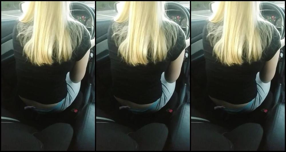 Missmilarose Driving Wedgie Challenge