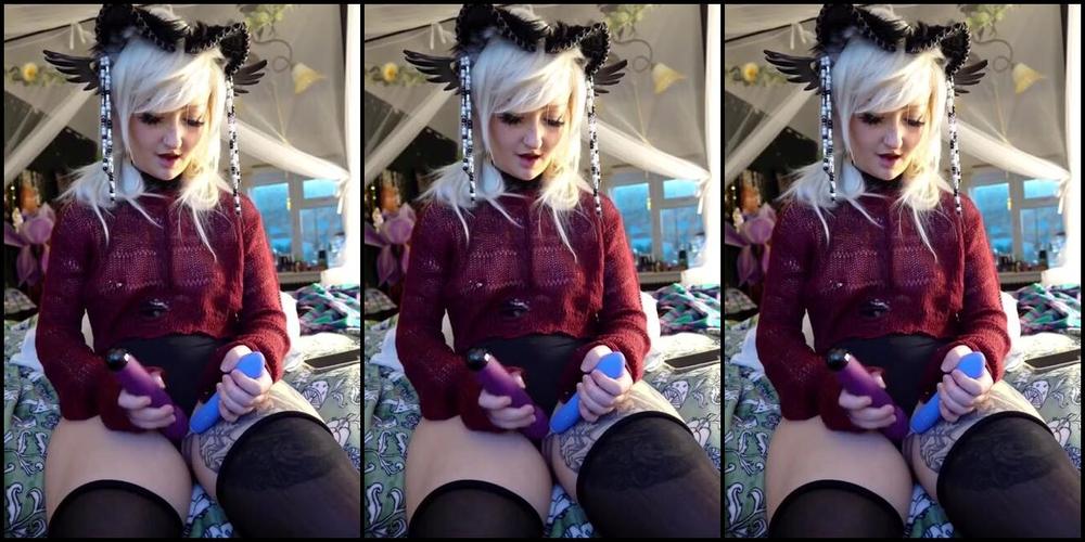 Starryfawnn Onlyfans Orgasming On My Vibrators And Overstimulating Myself Gd