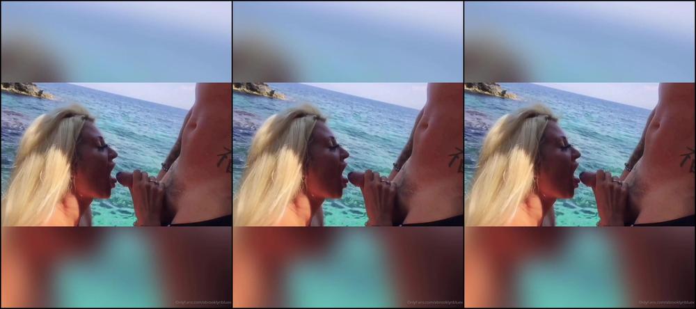 Xbrooklynbluex Quickie By The Sea