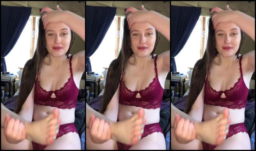 Delilah Nicknamed Footiesfeets Onlyfans Self Worship But More Toe Focused I Ve Been Asked To Incorporate More Top Of Feet So For All My Top