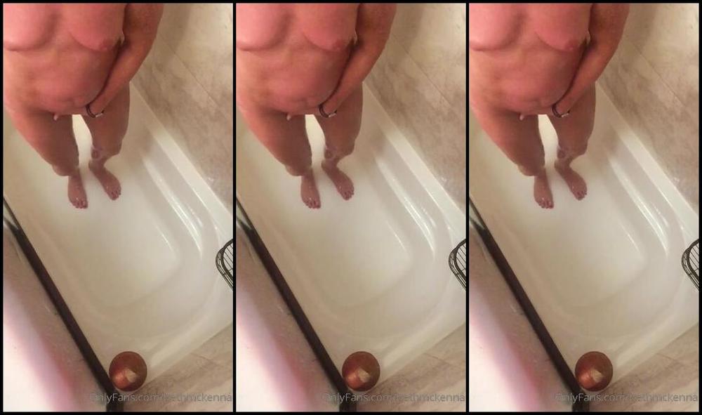 Bethmckenna Full Shower With Toys Three Orgasms For You And For Me