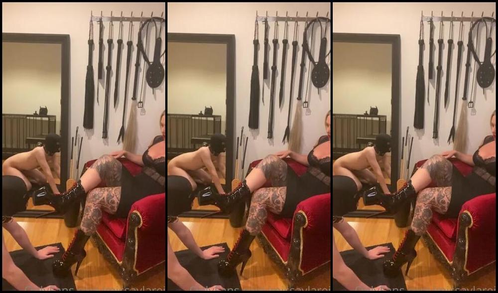 Miss Ayla Reid Nicknamed Missaylareid 12 13 2021 Onlyfans Video Boot Worship With My Sub