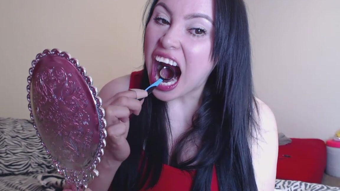 Princessdi Inside Mouth Check Up