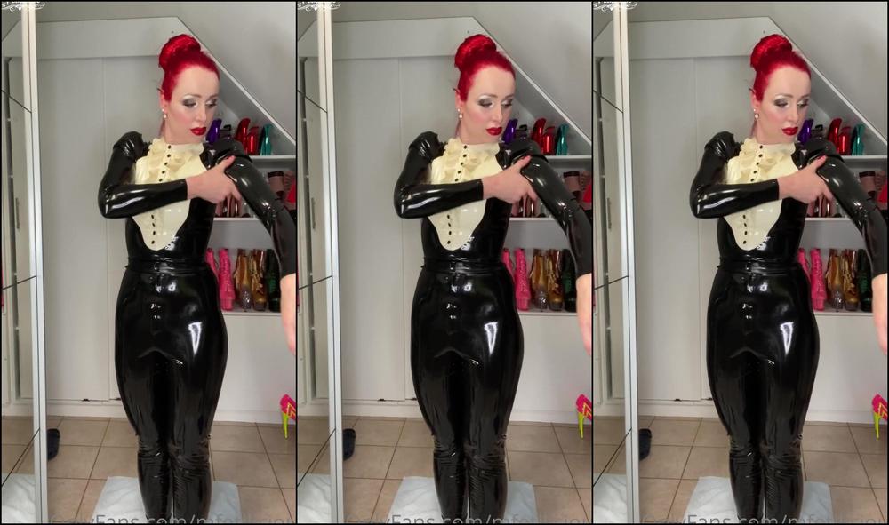 Mfetilicious I Really Like My New Smoking Top Made By Rubbella It S So Stylish And The Black Leggin