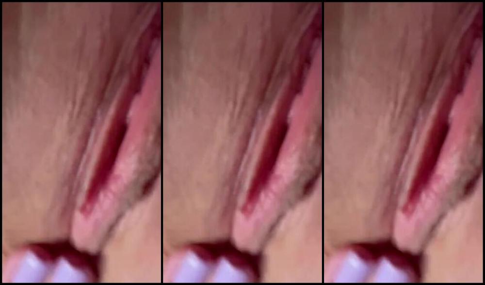 Busty Girl Masturbates In Stockings