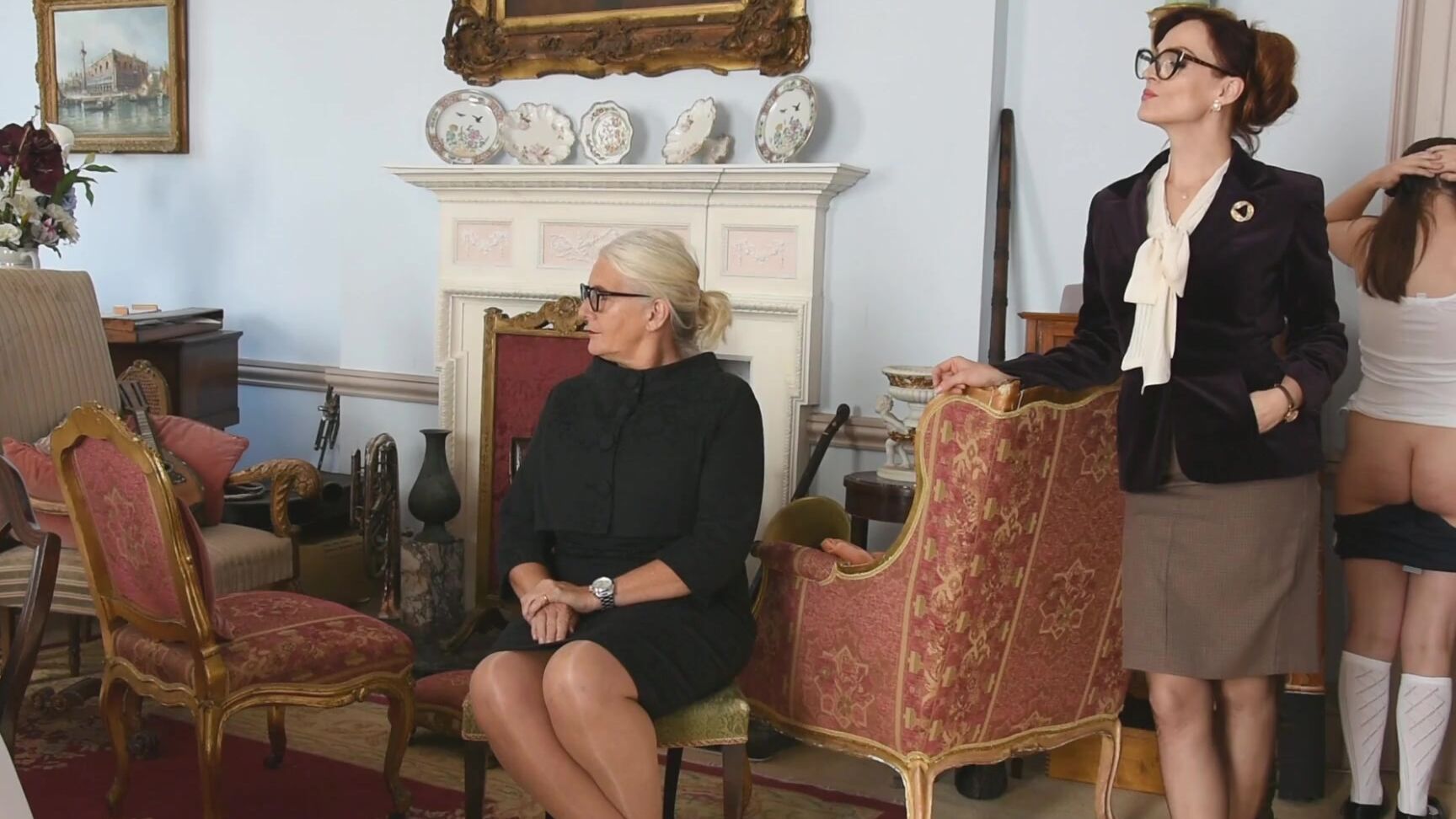 Eris Martinet, Ophelia Dehaviland, Sarah Jane, Kate Anne, Lucy Lauren, Melanie Graham, Full HD, Eris Martinet Female Evil EMFE Redemption Manor Part 2 A Clips4Sale