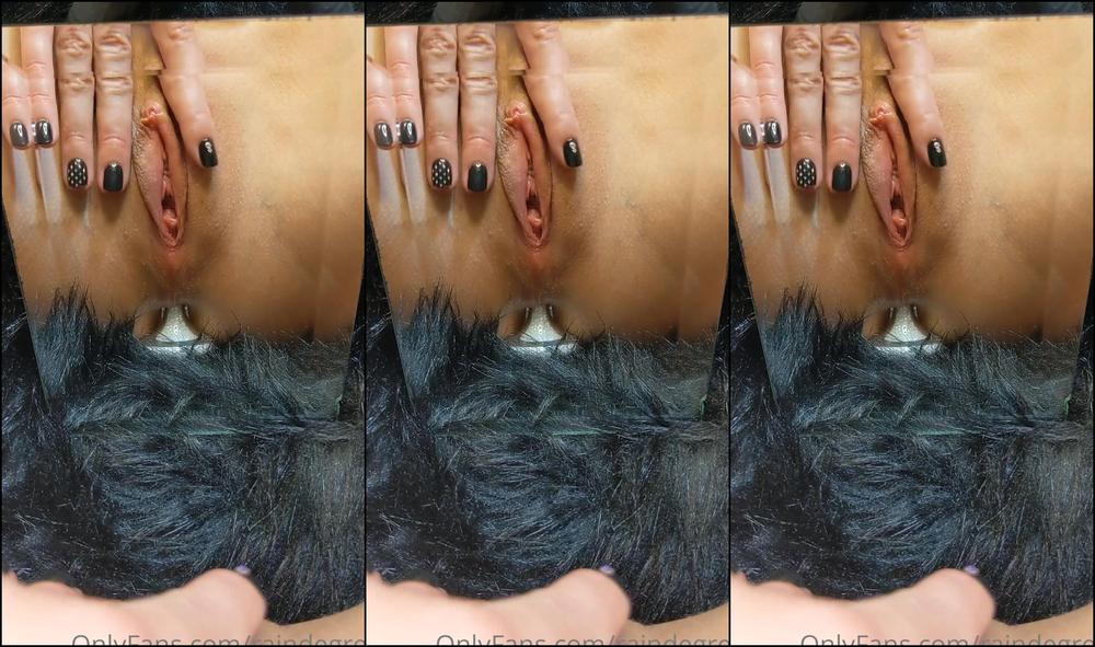 Raindegrey 416489974 06 11 2020 Freshly Shaved Close Up With A Jeweled Glass Buttplug