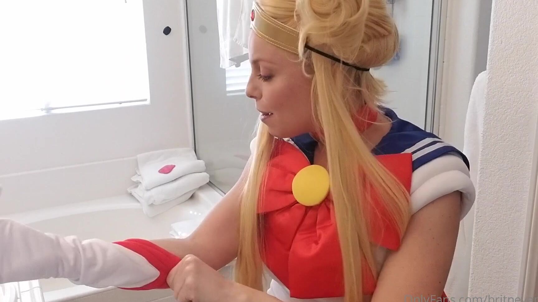 Britneyamber Sexy Sailor Moon Cosplay Also Hot Sailor Solo Scene Cumming Soon Keep An Eye Out