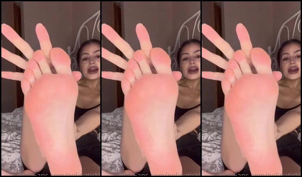 Polina Nicknamed Polinatickle Onlyfans Will You Cum All Over Them For Me Baby Dtt