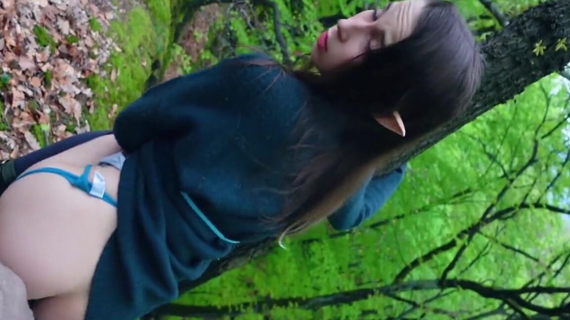 POV, Cosplay, Public, Cumshot, Amateur, Blowjob Sweetie Elf - Elvish fertility rites - sex with an elf in the woods SiteRip