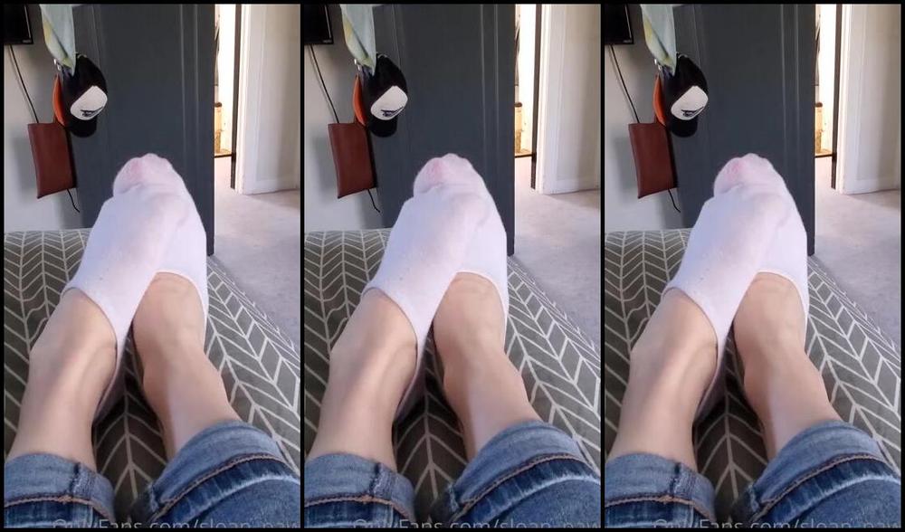Sloans Paws Nicknamed Sloan Paws 05 05 2020 Onlyfans Video No Show Sock Removal And Some Toe Spreading