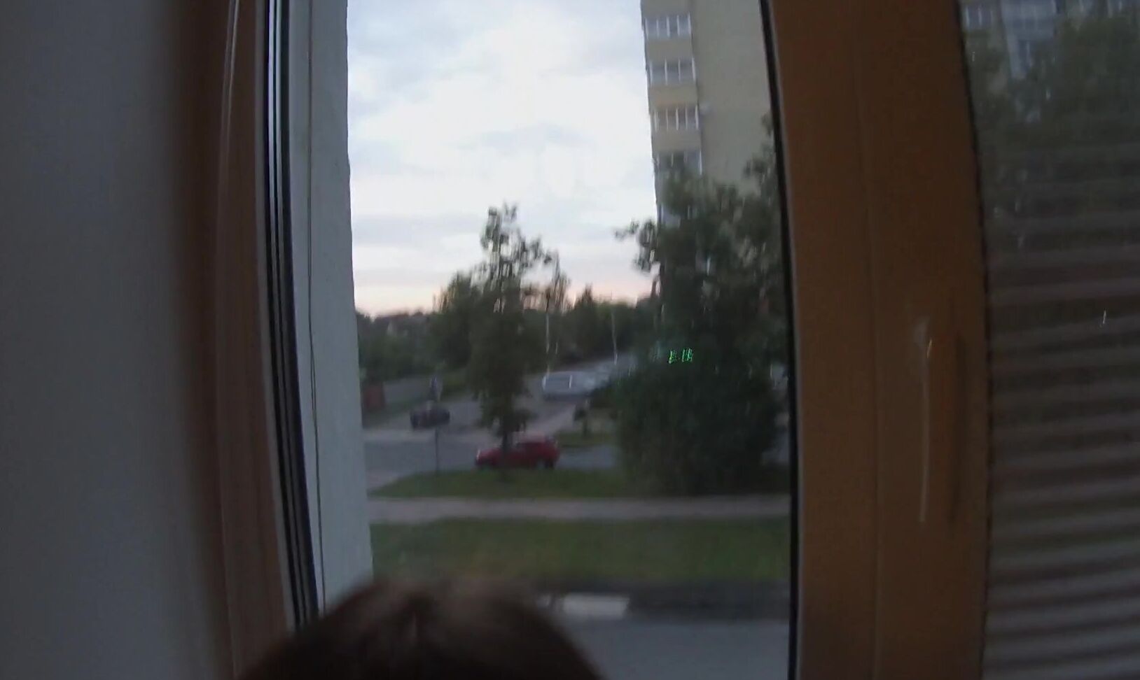 18 YEAR OLD WHORE FUCKS ON THE WINDOWSILL. SAMPLES SEMEN. PornHubPremium