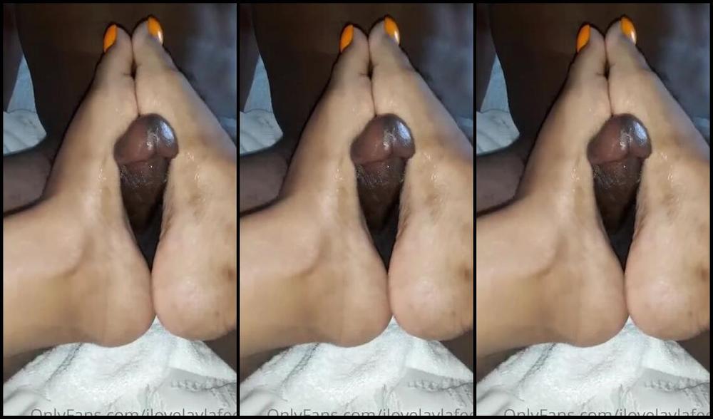 Ilovelaylafeet Onlyfans He Likes My Toes Gripped Around The Juicy Head Of His Dick Can You Tell By The Way Hes Moaning