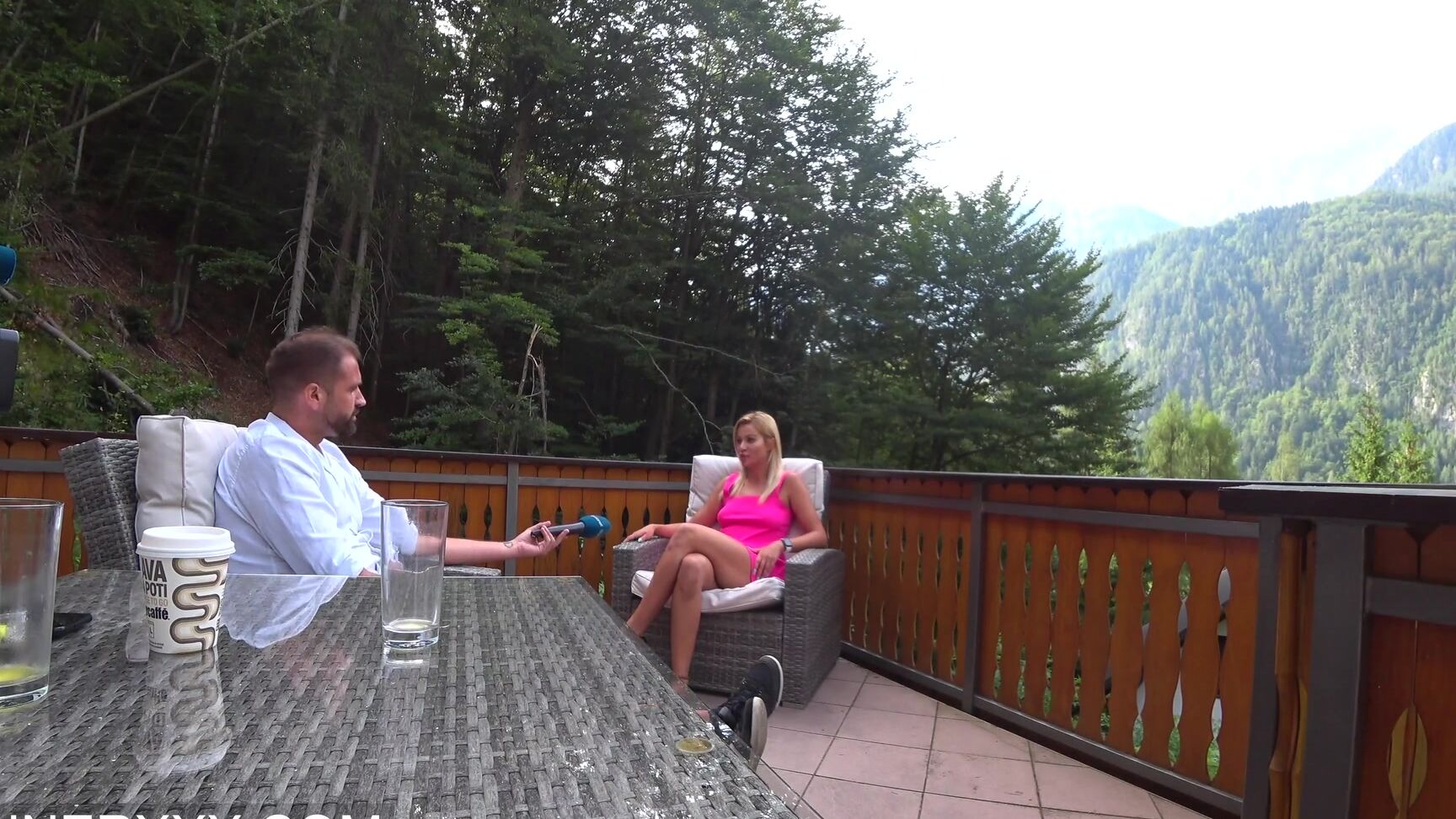 Sinners World Interview For Tv In The Mountains