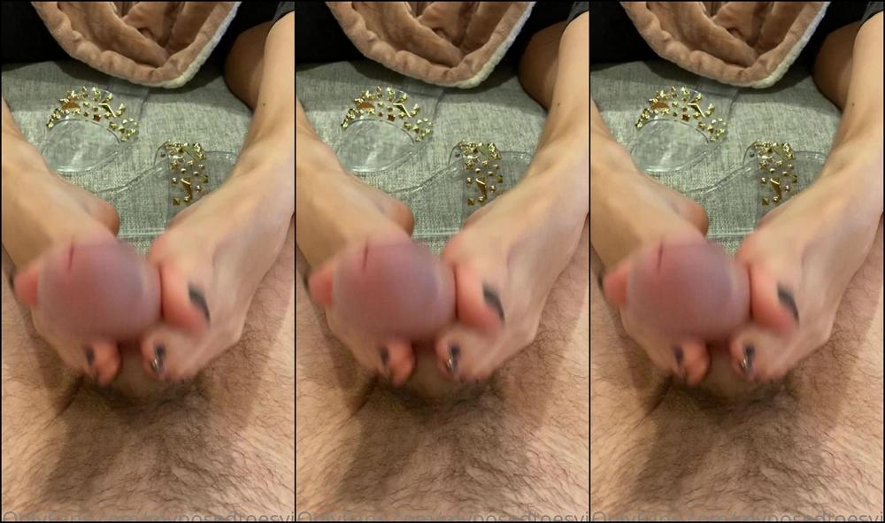 Myposedtoesvip Sandal Foot Job Minutes And Seconds Of Fun Foot Job Time Started With Giving Him A
