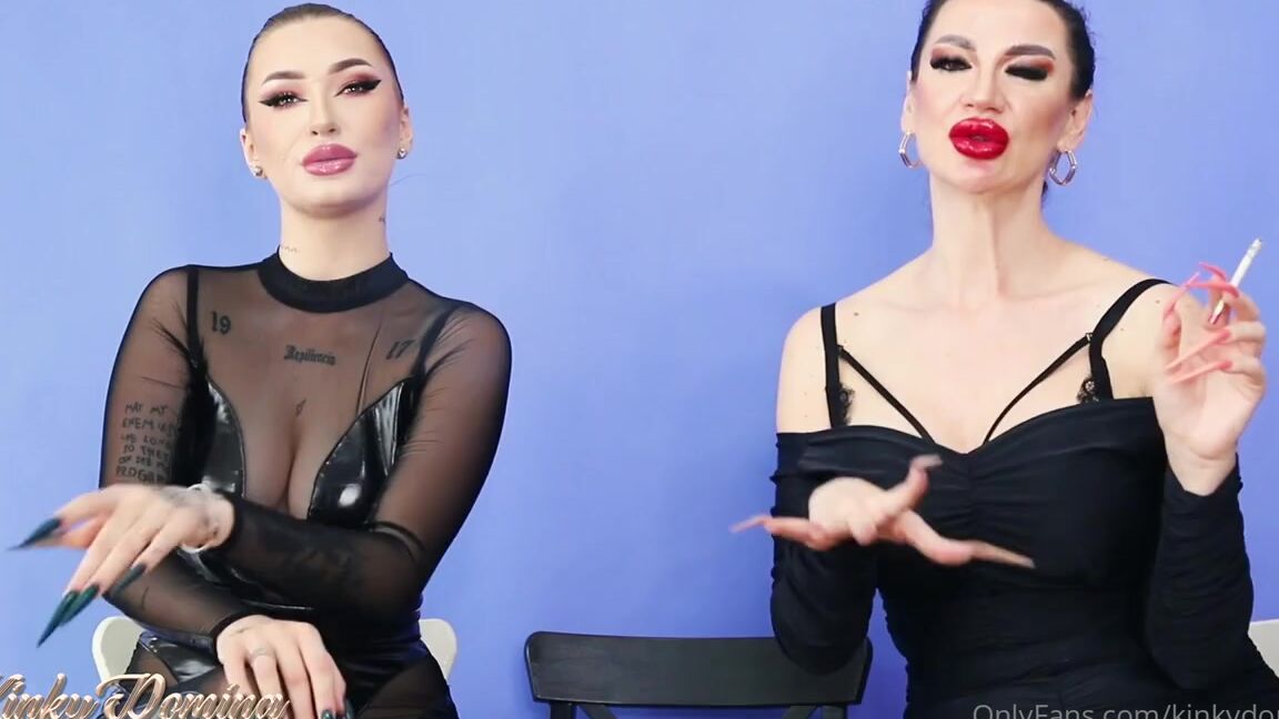 Kinkydomina Onlyfans This Clip Is Available For All My Vip Fans Smoking With Extreme Stiletto Nails Asmr Upon Your Re 1